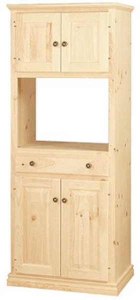 Microwave Cart With Drawer Bestmicrowave Unfinished Traditional Four Door One Drawer Microwave Cart 72