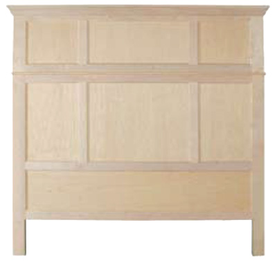 UNFINISHED KING HEADBOARD Unfinished Furniture